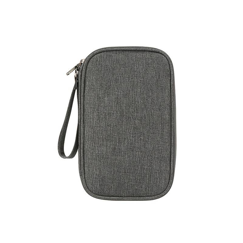 Portable Travel Data Cable Storage Bag for Electronics